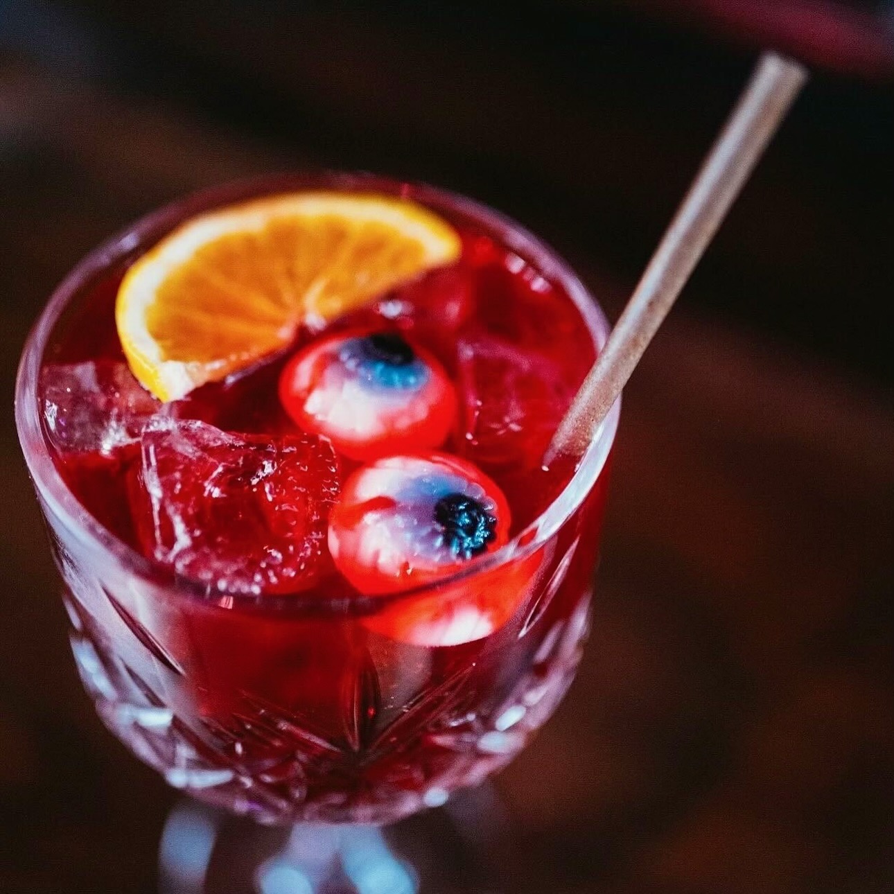 One of the Halloween themed cocktails available at The Courtesy.